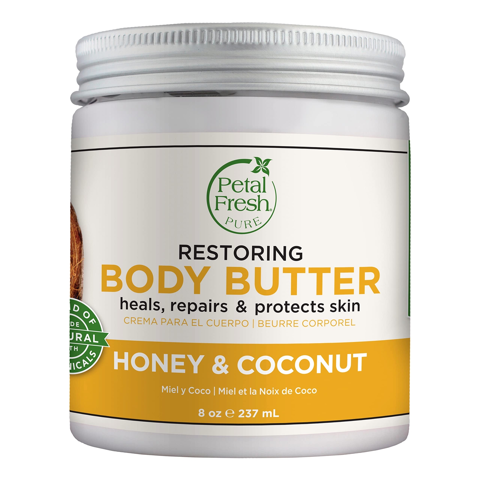Petal Fresh Pure Restoring Body Butter with 8 Oils to Heal Repair and Protect Skin