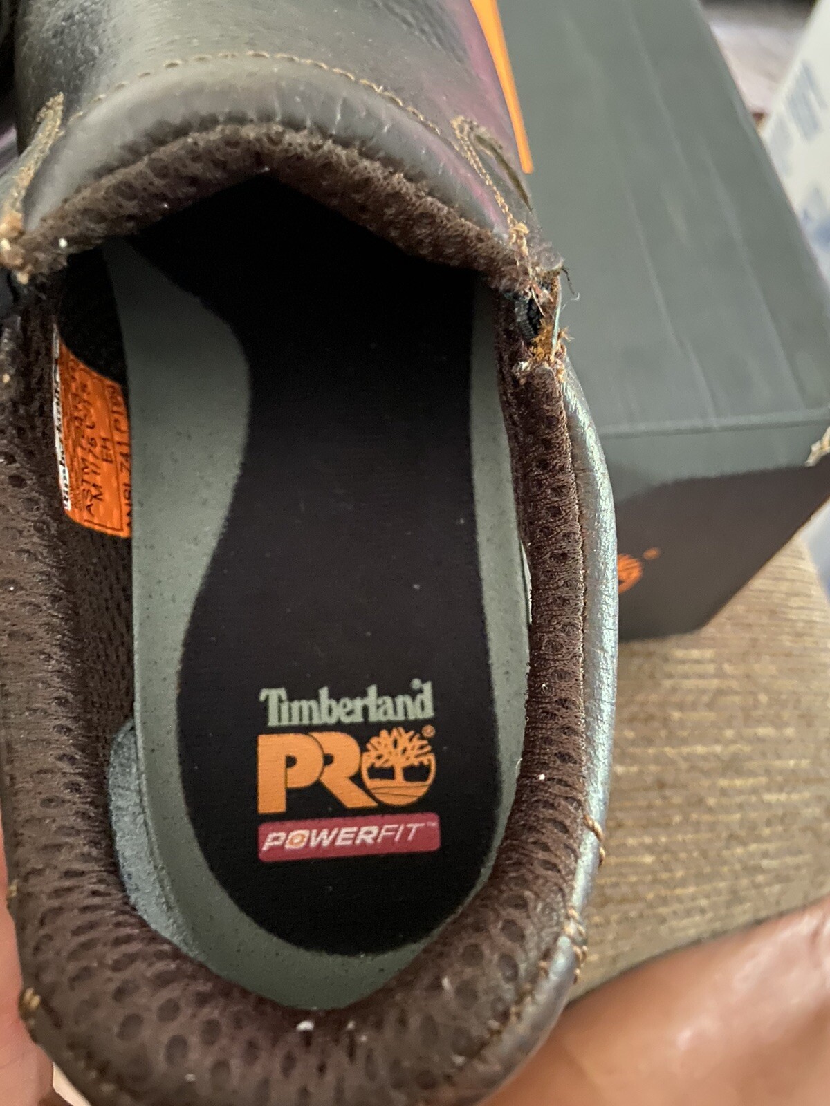 Timberland PRO Men's 53534 Titan SafetyToe SlipOnCamel Brown8.5 M eBay