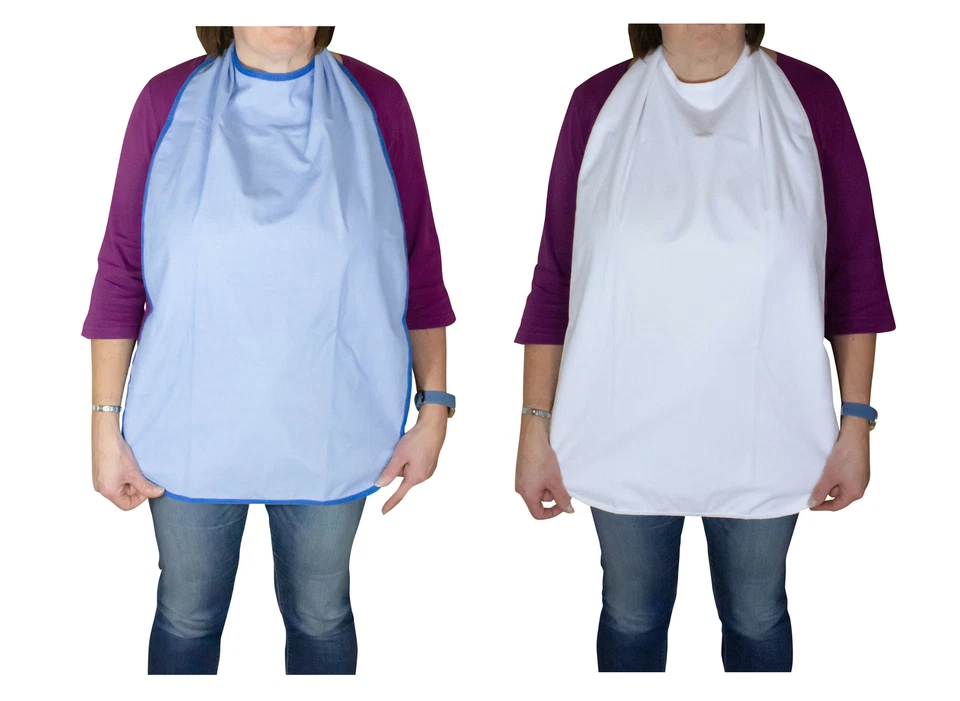 Medi-Inn Esslätzchen 48 x 100 cm waschbar zum Binden 80% Baumwolle 20% Polyester