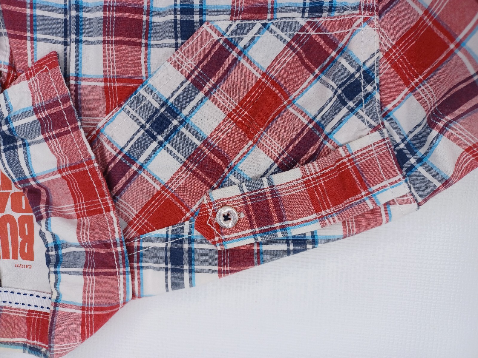 Buffalo David Bitton Plaid Shirt Men's Size Medium