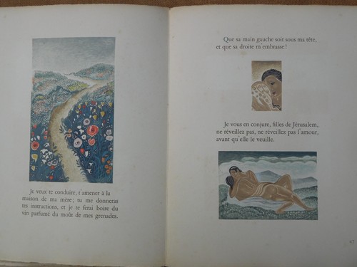 Le Cantique des Cantiques Rare 1933 Ltd Edn Jean Berque artist Deco Solomon - Picture 13 of 23