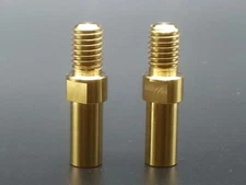 2pcs Titanium Ti Golden Brake Post V-Brake Bosses M8x1.25mm V Brake Seat Bolts