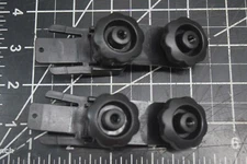 Sellstrom S61970 Faceshield Hard Hat Adapter Slotted Black Pair