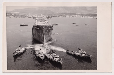 Photo Tirage Argentique 18x24 – Lancement Ferry Napoléon 1959 – La Seyne-sur-Mer