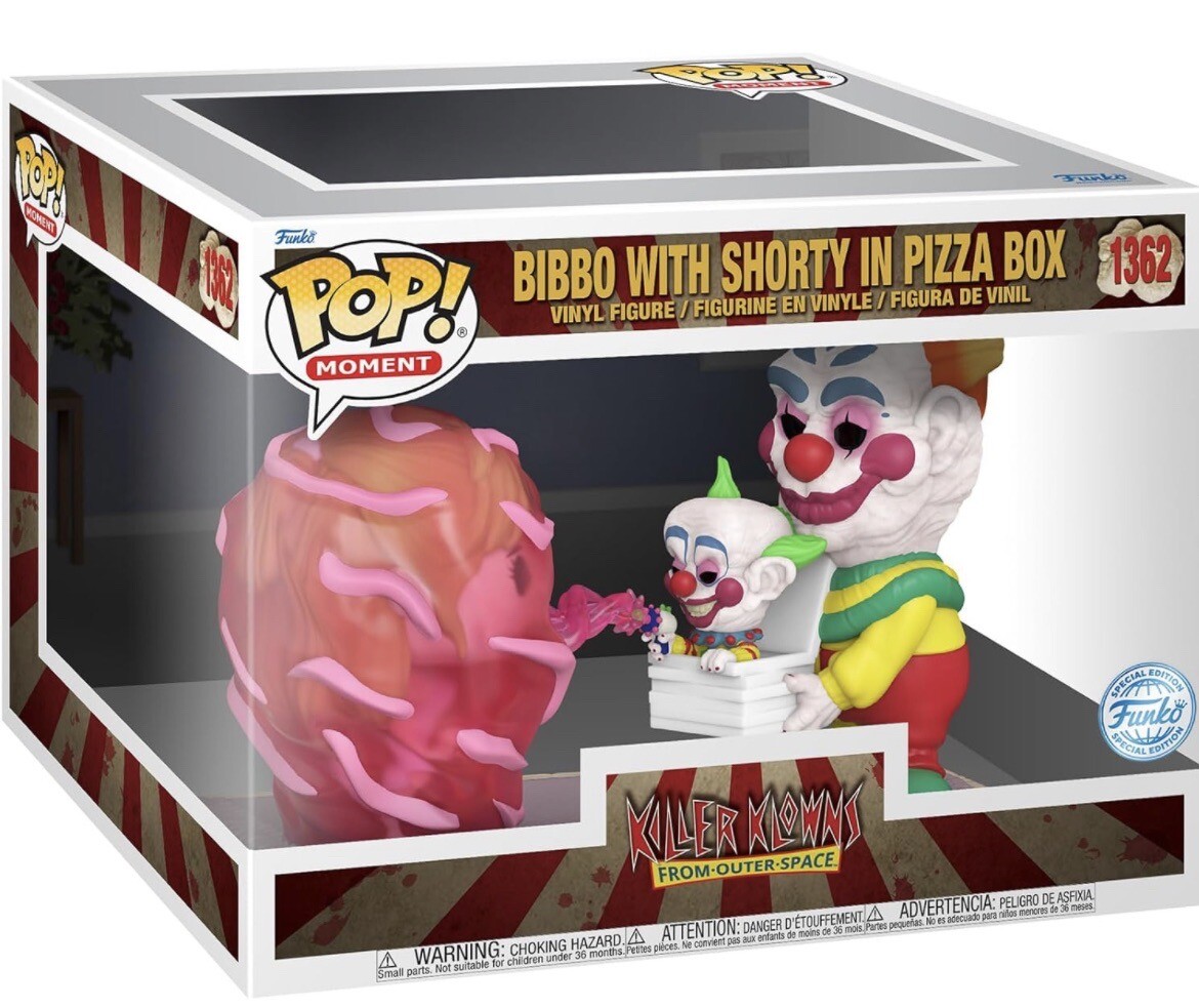 Killer Klowns From Outer Space - Bibbo With Shorty In Pizza Box