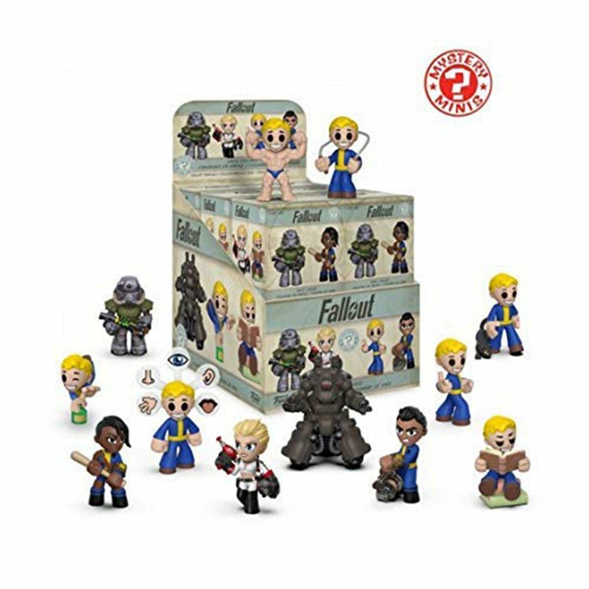 Funko Mystery Minis Best of Bethesda Fallout Series 1-4