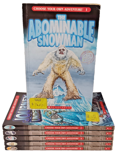 Choose Your Own Adventure Books Bundle Lot 1 - 6 R.A Montgomery