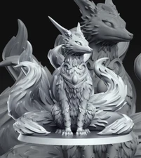 Dungeons and Dragons - Playable Character Kitsune - Fox Person