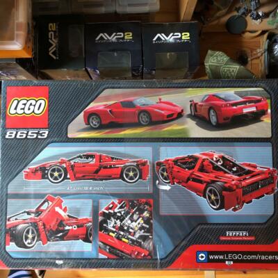 LEGO 8653 ENZO FERRARI 1:10 NEW Sealed RACERS covered with vinyl