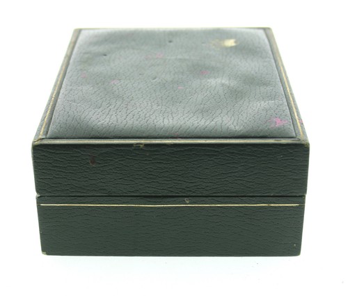 Vintage Rolex- Uhrenbox grün, 12,7 x 10 x 5cm - Bild 3 von 8