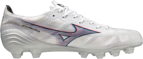 MIZUNO Soccer Shoes US8.5(26.5cm) Alpha PRO P1GA2364 White Red Blue NEW JPN - 第 3/6 張圖片