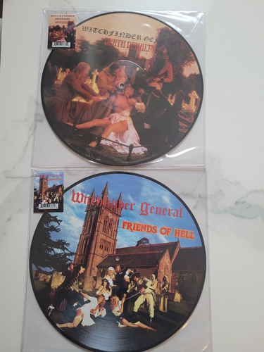 Witchfinder General - Friends of Hell /Death Penalty picture discs - RSD 2017
