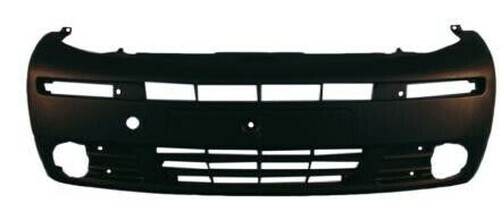 FrontstoßStange FüR Opel Vivaro 2001 Al 2007 Schwarz LöCher Nebelscheinwerfer-image