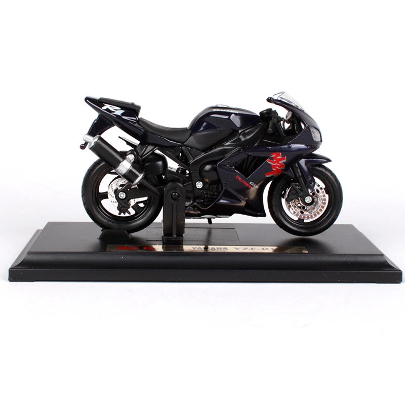1/18 Yamaha YZF-R1 Modelo de motocicleta Diecast Moto Juguete para niños Niños Regalo Foto 3 de 4