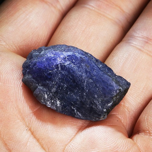 81.8Ct Natural Rare Huge Blue Tanzanite Gem Crystal Facet Rough Specimen 2950 - Picture 4 of 4