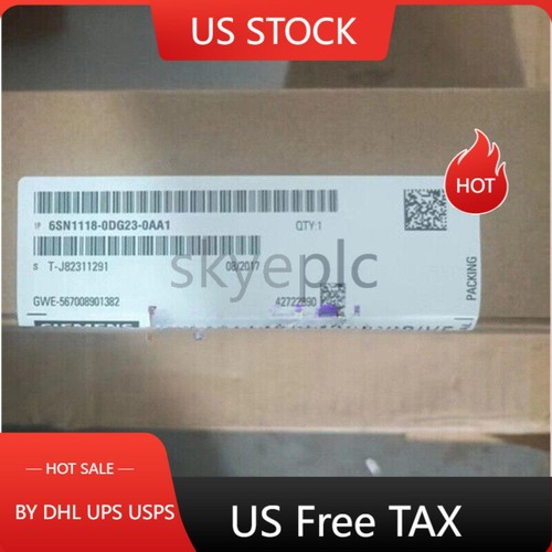 New Siemens 6SN1118-0DG23-0AA1 SIMODRIVE 611-D CLOSED-LOOP 6SN1 118-0DG23-0AA1