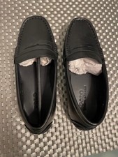 NEW Polo Ralph Lauren Telly black loafer shoes SIZE BOYS USA 10.5, UK 10