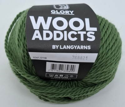 (179  /kg):  50 g LangYarns Wooladdicts GLORY, locker und weich Fb. 118  #7333