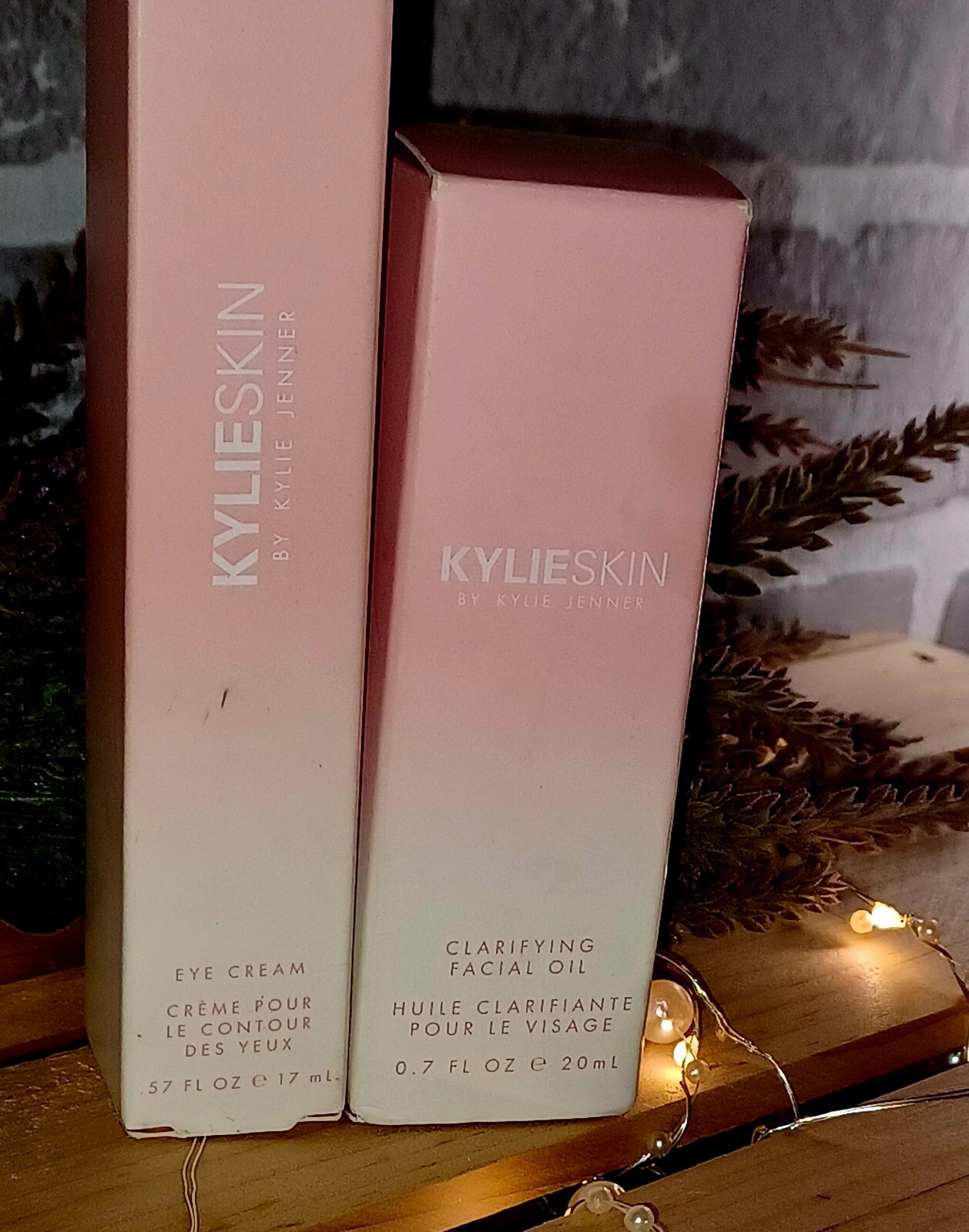 Kylie Skin Clarifying Facial Oil & Kylie Skin Eye Cream Bundle