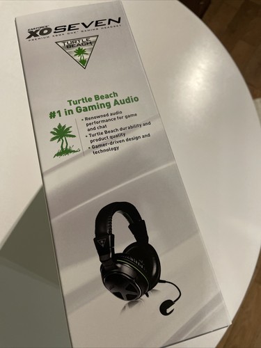 NEUF NEW casque gaming TB turtle beach XO seven avec adaptateur audio xbox one - Imagen 6 de 6