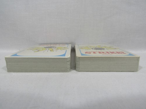 Vintage STRIKE! Bowling Playing Cards 2 Decks Made In British Hong Kong NEW SEAL - Picture 3 of 3