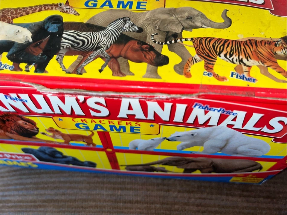 Sealed New Vintage 2001 Barnum's Animals Crackers Game Matching & Memory # 68893 - Image 3 of 4