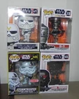 Funko Pop! Star Wars Lot #'s 328, 455, 466 & 471