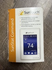 SunTouch SunStat Command 500850-SB Touchscreen Programable Radiant Floor Heating