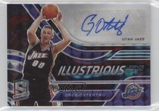 2020-21 Panini Spectra Interstellar Prizm 42/49 Greg Ostertag #IL-GOS Auto 10c9
