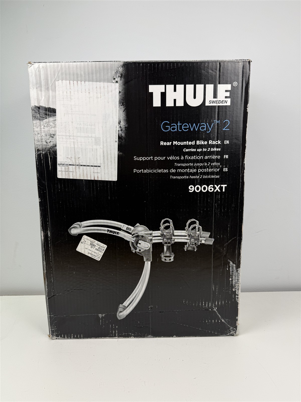 Thule Gateway 2 Bike Trunk Mount Rack Carrier Sedan Hatchbac