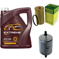 Mann Inspektionspaket 5L Mannol Extreme 5W-40 FüR Audi A6 Avant 2.0 Tfsi A4