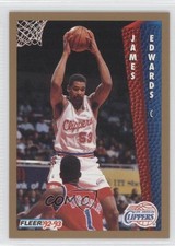 1992-93 Fleer James Edwards #98 0f7