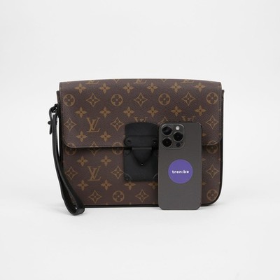 LV pouch ORIGINAL ‼️ Louis Vuitton M80560 S Lock A4 Pouch 121019551 | eBay