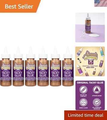 Tacky Glue, All Purpose Adhesive, Perfect for Crafts and DIY Projects, Dries ...