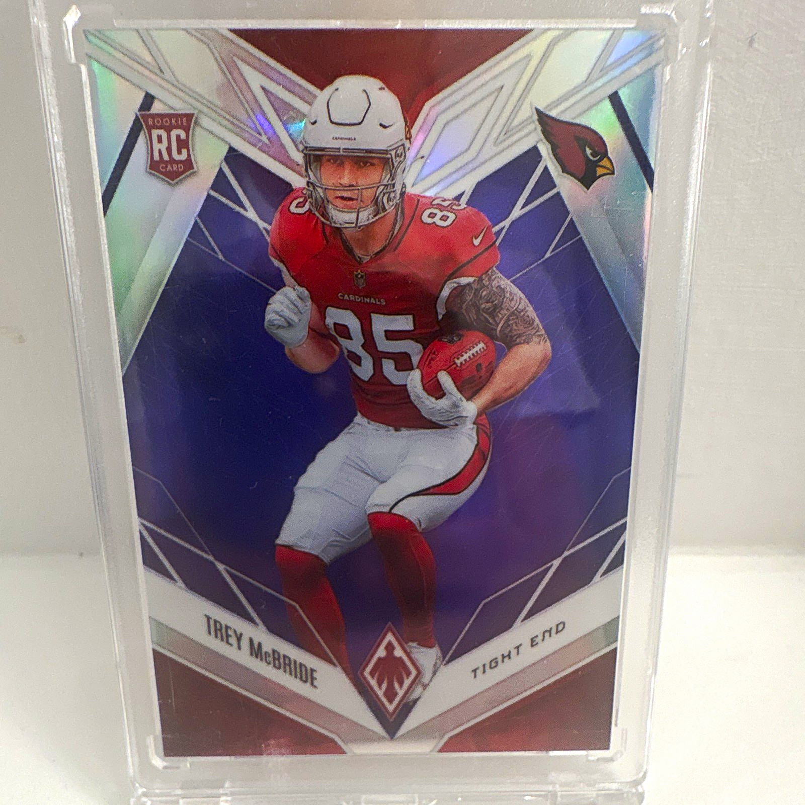 Panini 2022 Phoenix Rookies Trey McBride Arizona Cardinals RC Purple #137 /125