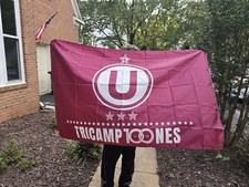 Universitario de deportes TRICAMPEON *29 bandera del TRICAMPEON 2025 60x90 cm