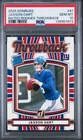 2025 Panini Donruss Rated Rookies Throwback Jaxson Dart #41 PSA 10