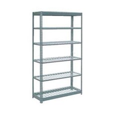 Global Industrial Heavy Duty Shelving 48"W x 12"D x 96"H With 6 Shelves Wire