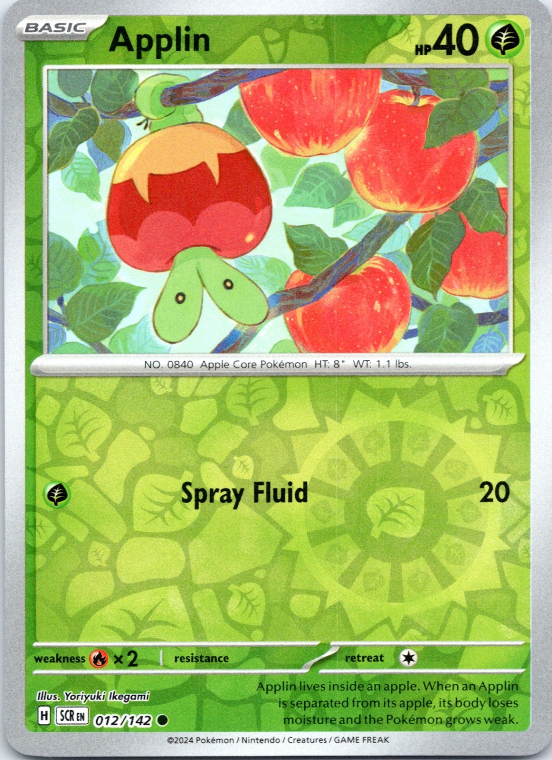 Applin Common SV: Prismatic Evolutions 009/131 NM