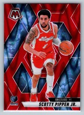 2024-25 Panini Mosaic Scotty Pippen Jr. Red Seismic /299