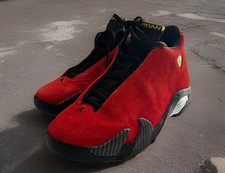 Size 8 - 2014 Air Jordan 14 Retro Ferrari Preowned