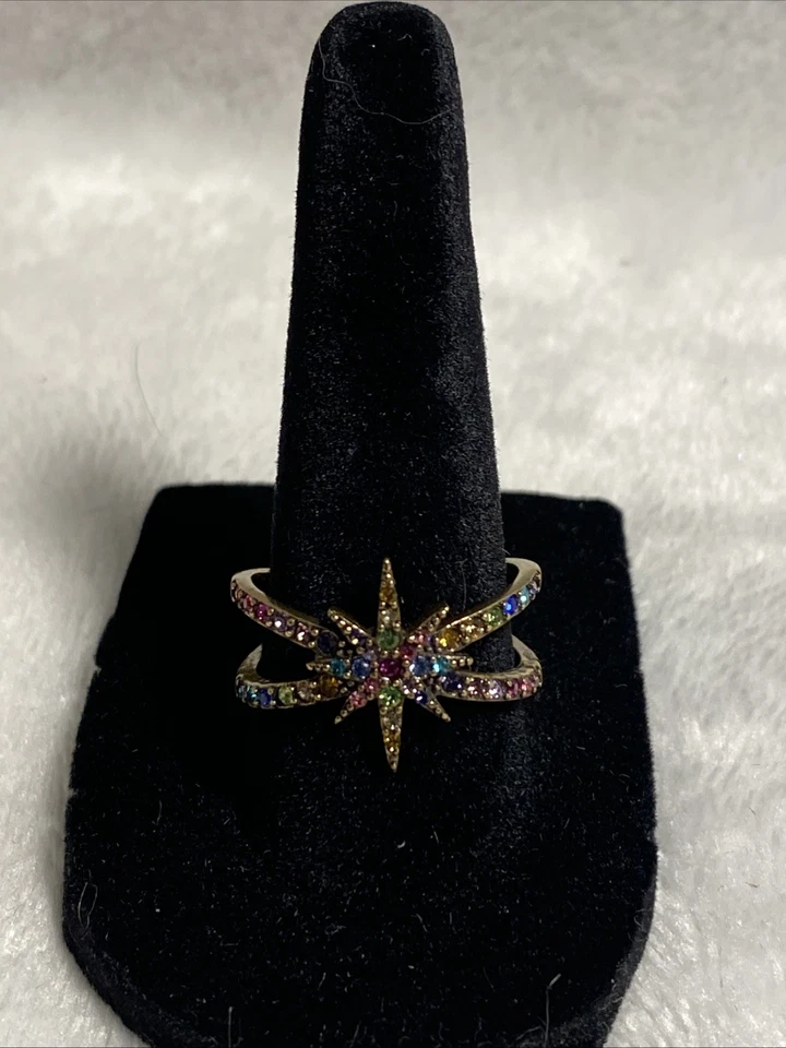 Anillo Kirk’s Folly Rainbow Star Talla 8 Foto 4 de 4