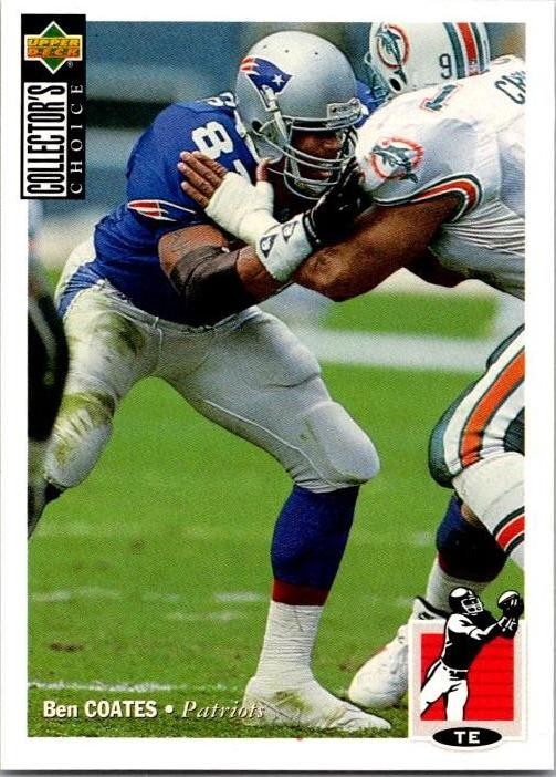 1994 Collector's Choice FOOTBALL #153 Ben Coates