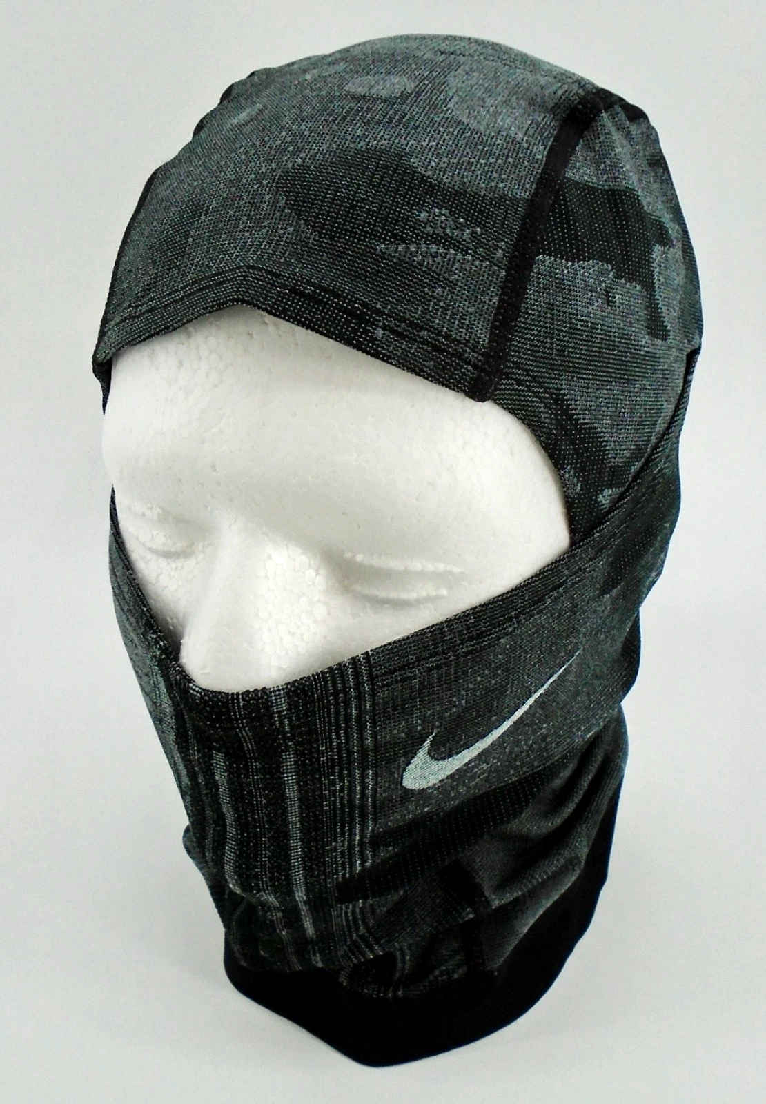 Nike Hood Adult Men's Knit Hyperwarm Balaclava Anthracite/White