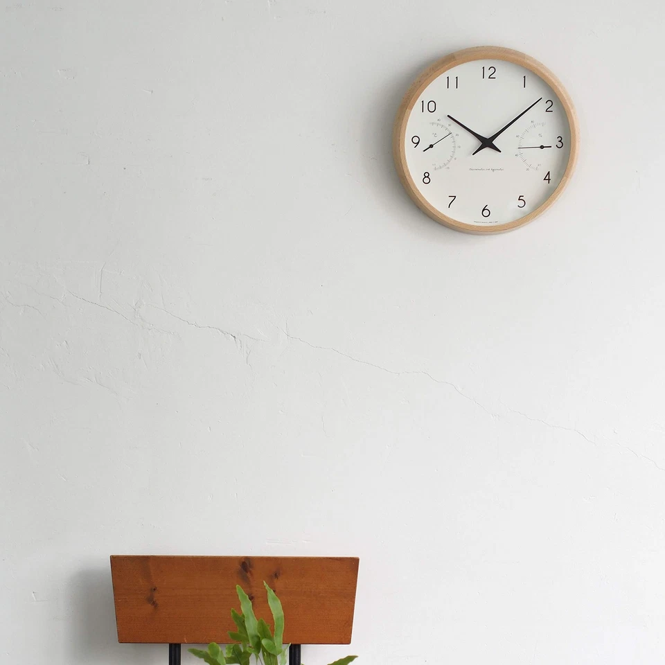 Campagne Wall Clock, Yell Natural Color, PC17-05, NT, Diameter 29.4cm - Image 4 of 4