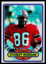 1980 Topps #491 Stanley Morgan - EX