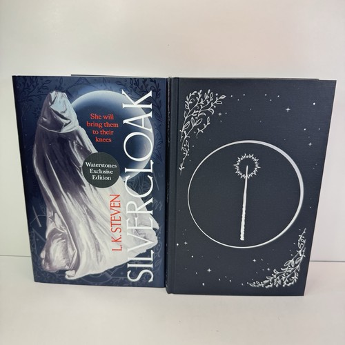 Silvercloak by L. K. Steven Waterstones Exclusive Special Edition Sprayed Edge - Picture 13 of 14