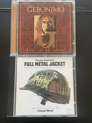 2  CDs :   GERONIMO   +   Full Metal Jacket , Original Motion Picture Soundtrack