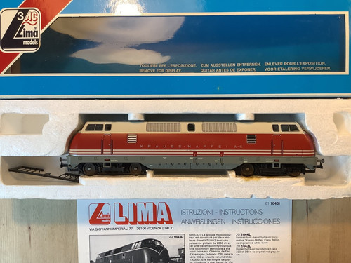 Lima HO 1644 ACL Diesellok V300 Krauss- Maffei Wechselstrom OVP | Condition: Gebraucht