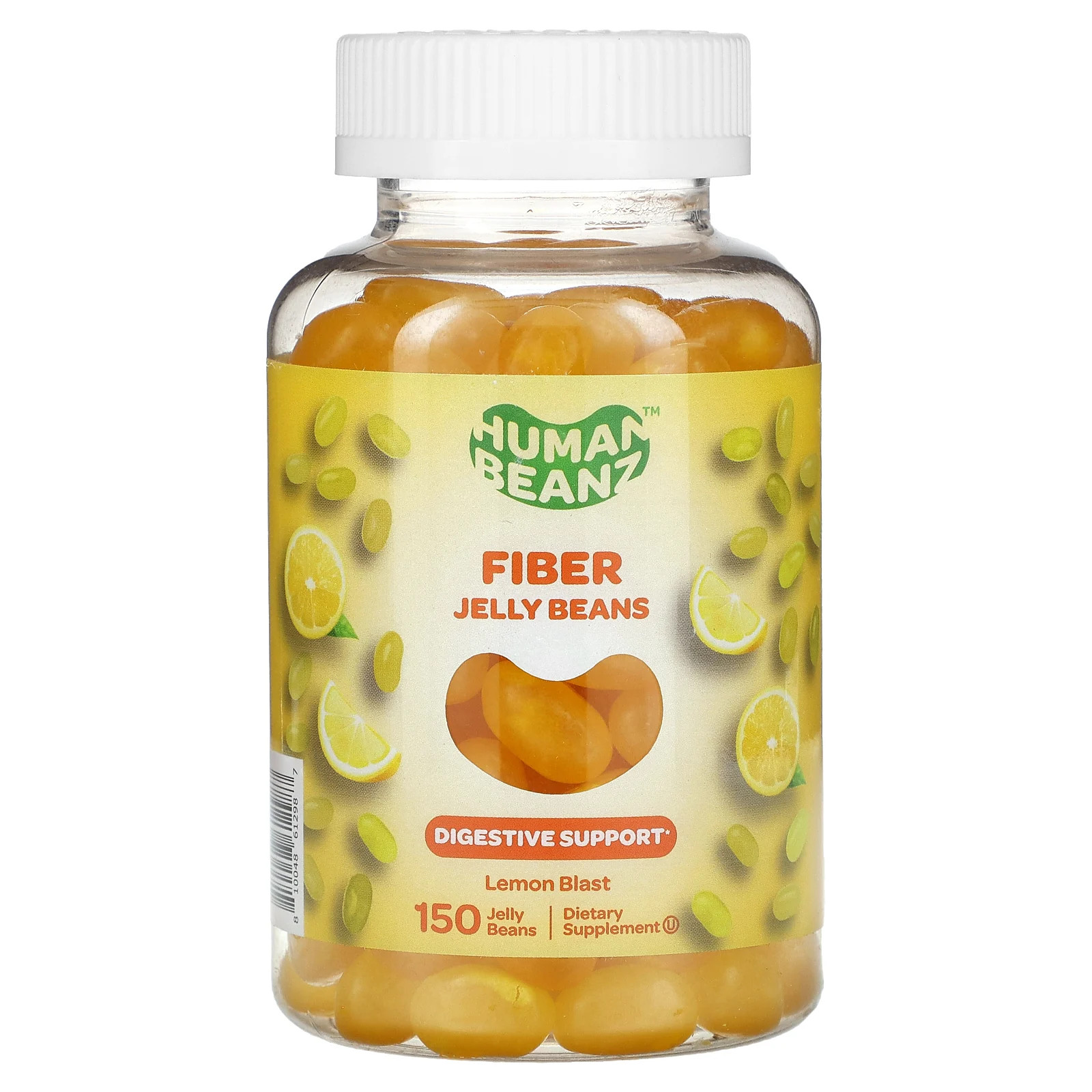 Драже с клетчаткой, Лимонный сок, 150 драже в зернах